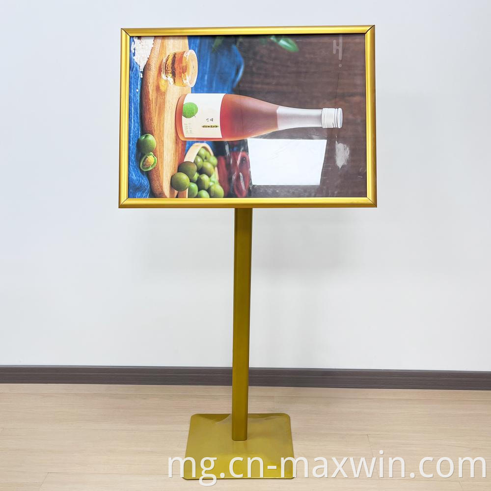 Ny afisy dokam-barotra dia mitsangana rindrina Advertising Poster Stand A Frames